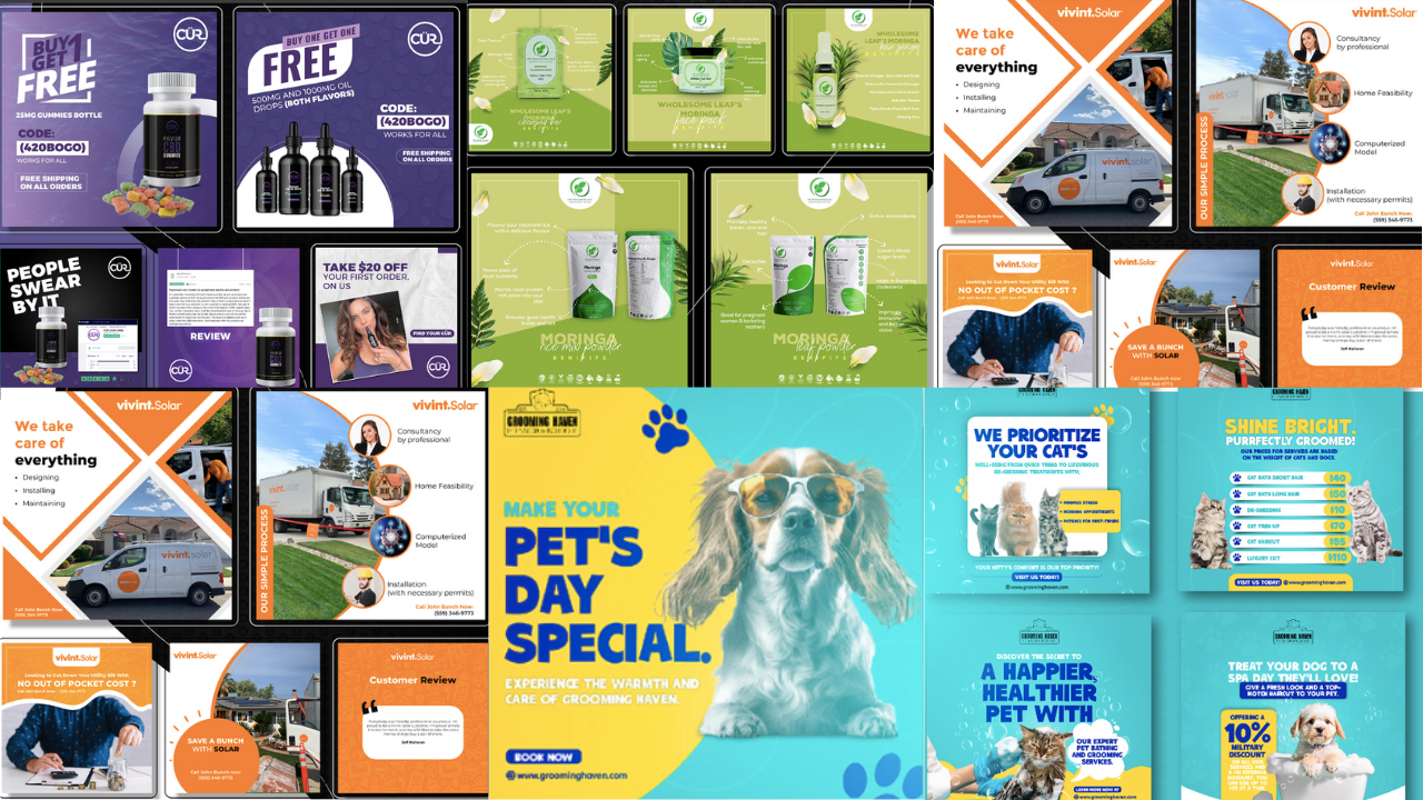 Social Media Package: 30 Days of Custom Content, HD Visuals, and Strategic Management