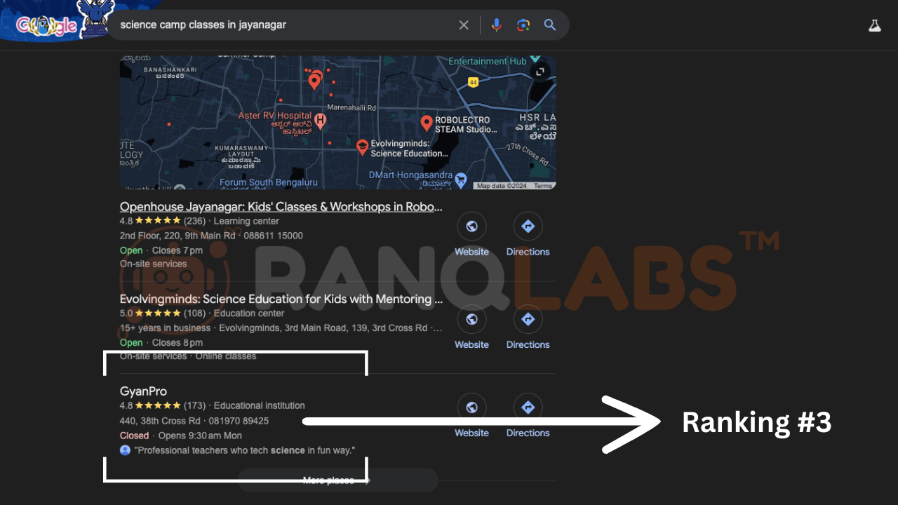 Get Your Business on the First Page of Google Maps - Google My Business Optimization & Ranking