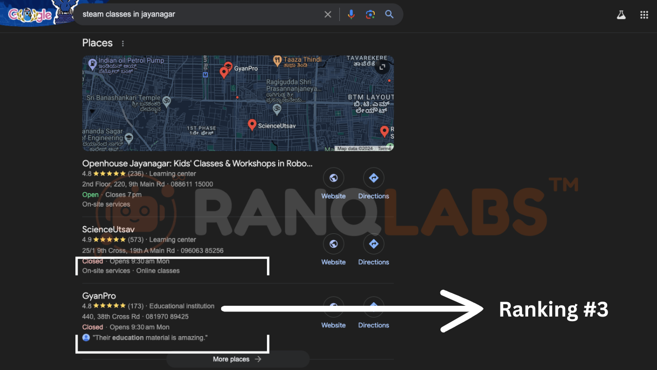 Get Your Business on the First Page of Google Maps - Google My Business Optimization & Ranking