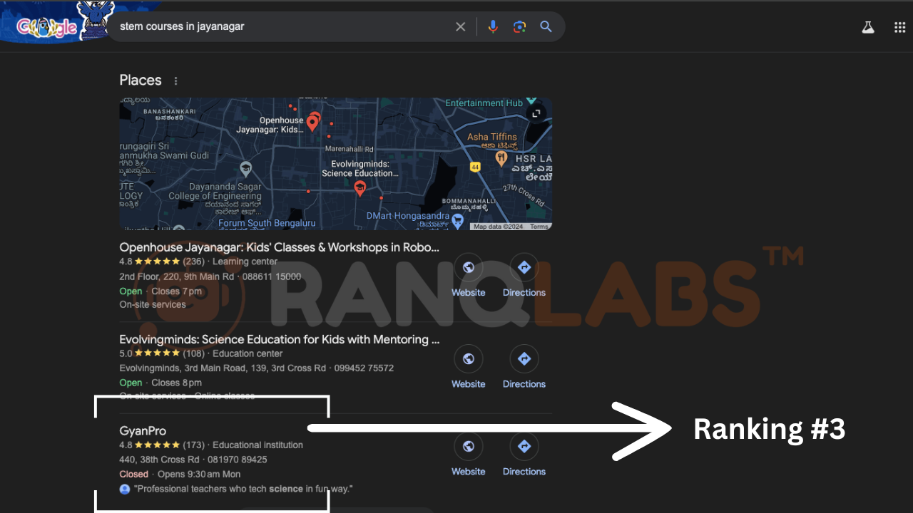 Get Your Business on the First Page of Google Maps - Google My Business Optimization & Ranking