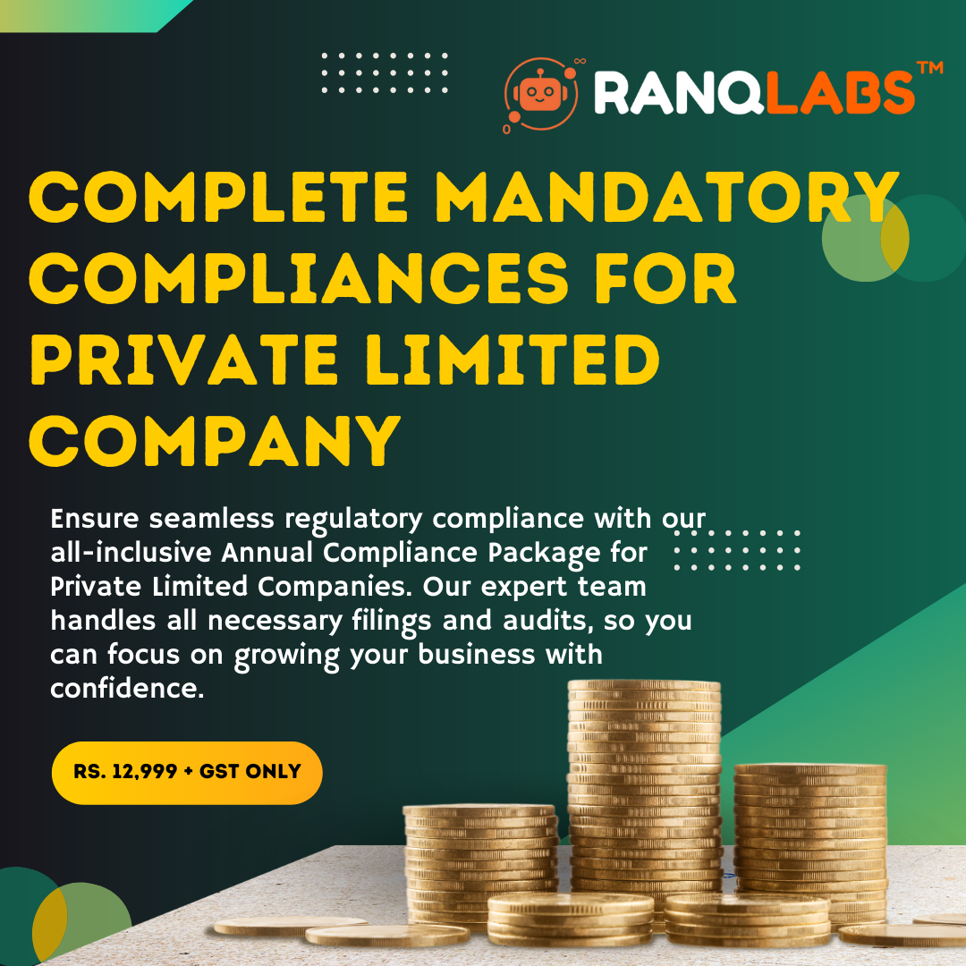 Comprehensive Annual Compliance Package for Private Limited Companies