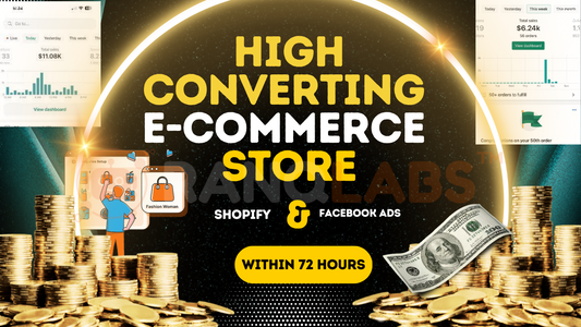 Create Highly Profitable E-Commerce Shopify Dropshipping Website with Facebook Ads Setup